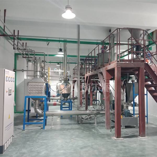 江蘇某新材料科技公司 購買三元正極材料CSM450超細(xì)粉碎機(jī)